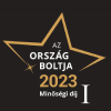 Ország Boltja 2023 Minőségi díj Sport és fitnesz kategória I. Helyezett